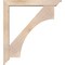 Ekena Millwork Westlake Traditional Smooth Bracket w/ Offset Brace, Douglas Fir, 5 1/2"W x 36"D x 40"H BKT0604X36X40WTL01SDF - alternate 4